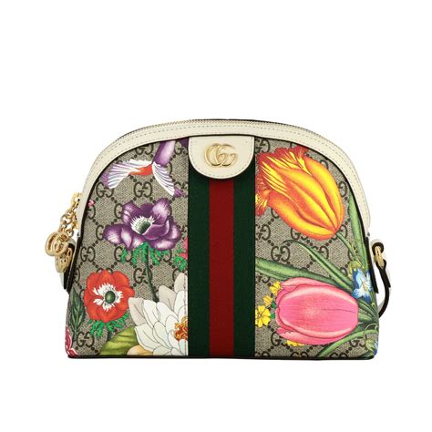 gucci borsa a fiori|Gucci borse da donna.